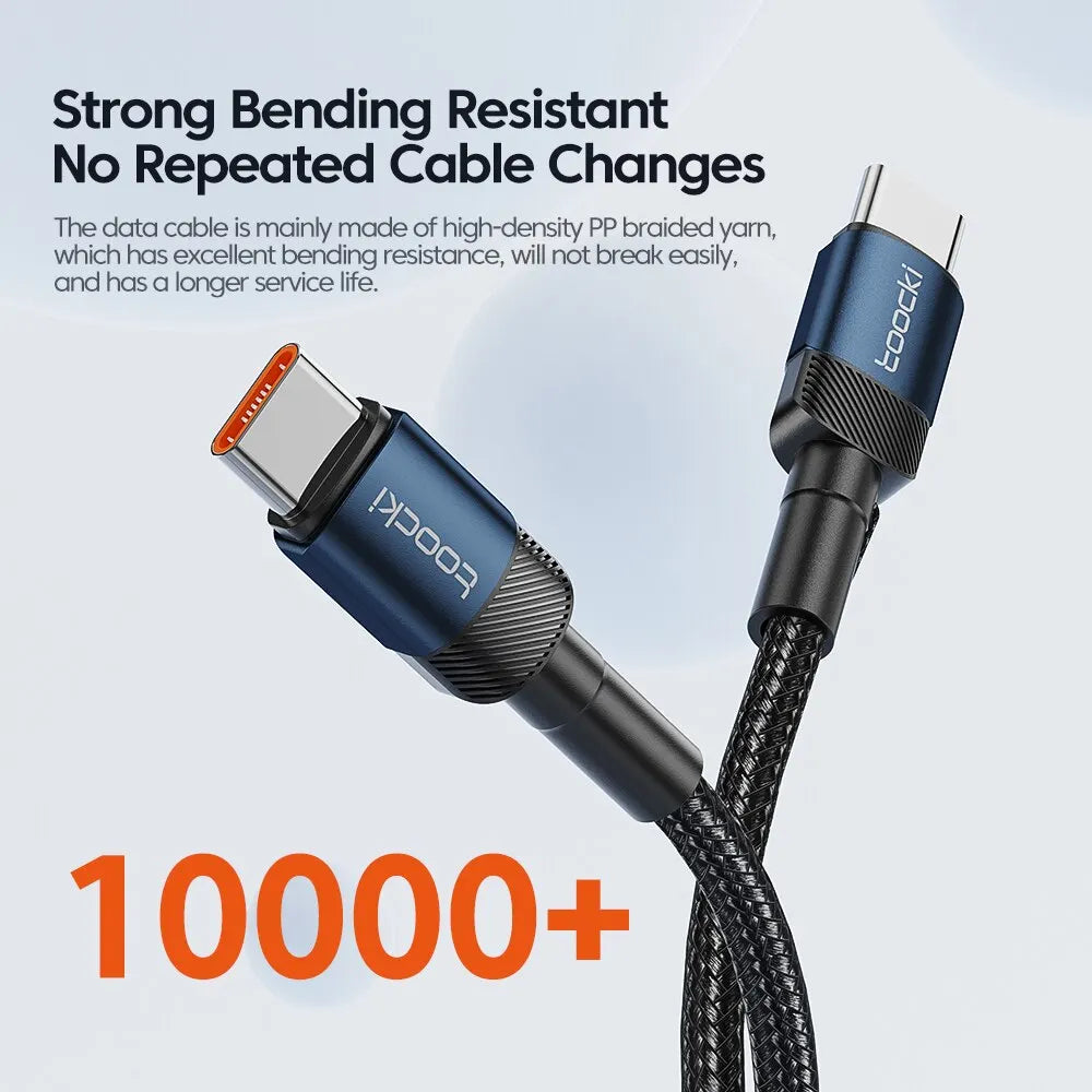 Toocki USB Type C to USB C Cable 100W