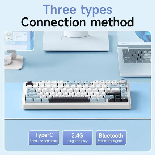 AULA F75 wireless Mechanical Keyboard,Gamer keyboard